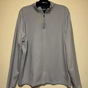 J. Crew Men’s Light Blue Quarter-Zip Pullover
